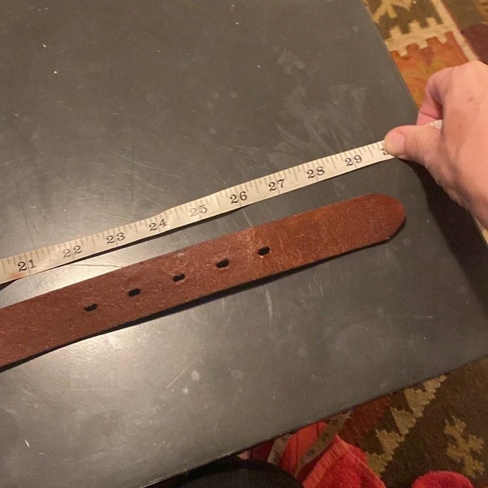 Noon belt leather equestrian